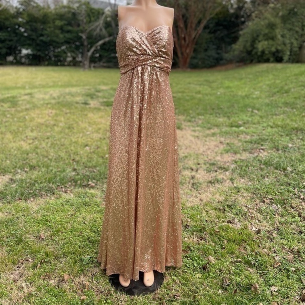 Christina Wu Sequin Dress